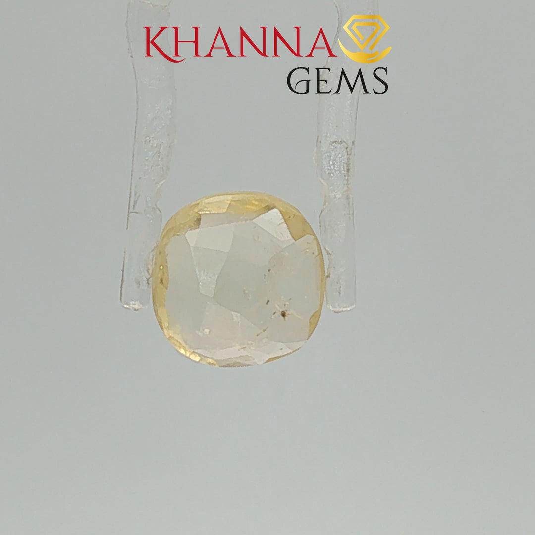 3.14/CT Natural Yellow sapphire with Govt Lab Certificate-120536