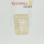 Load image into Gallery viewer, 11.23/CT Natural Yellow Sapphire With Govt Lab Certificate-12061D48970