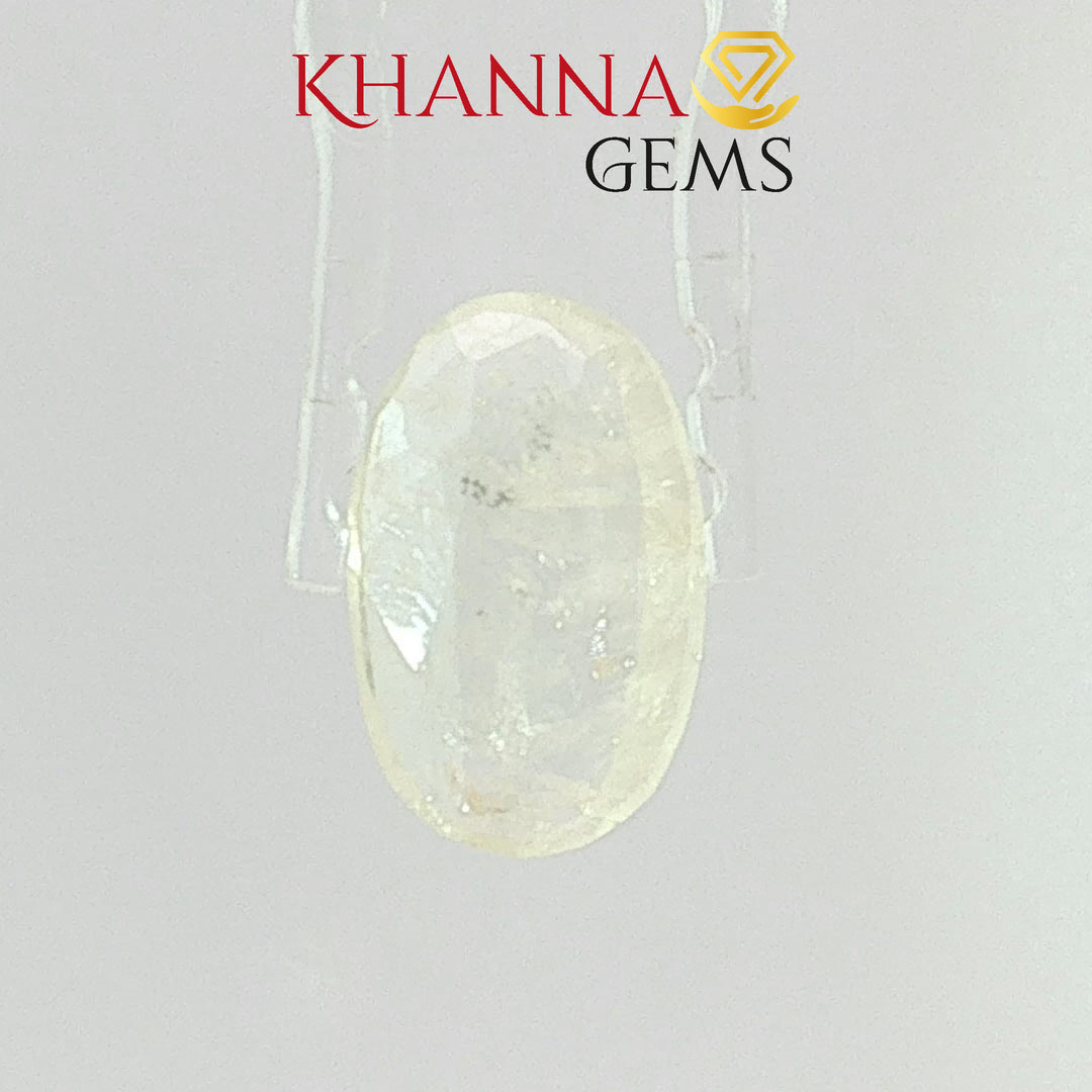 5.62/CT Natural Yellow Sapphire With Govt Lab Certificate-12061D48972