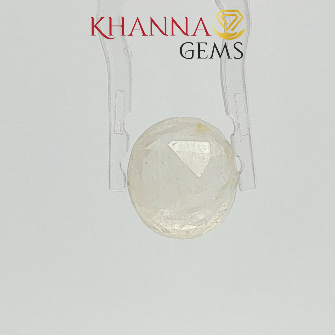 6.69/CT Natural Yellow Sapphire With Govt Lab Certificate-12061D48977