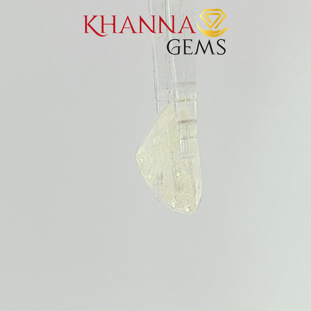 5.76/CT Natural Yellow Sapphire With Govt Lab Certificate-12061D48978