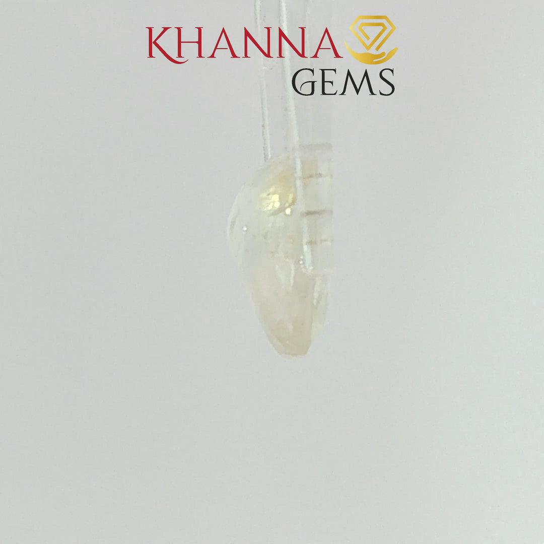 5.87/CT Natural Yellow Sapphire With Govt Lab Certificate-12313D49910