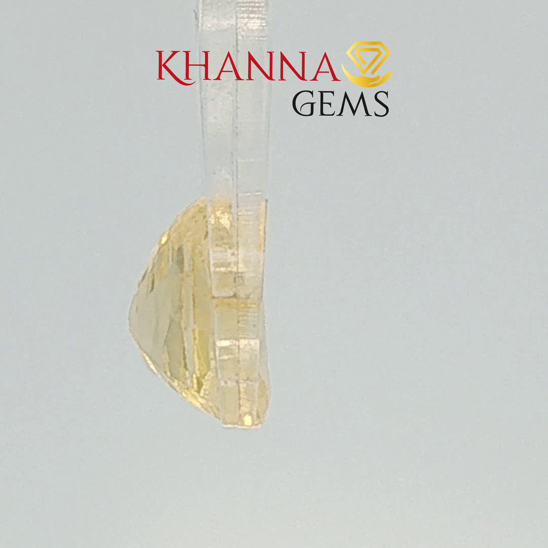 5.00/CT Natural Ceylonese Pukhraj with Govt Lab Certificate