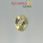 Load image into Gallery viewer, 9.35/CT  Natural Yellow Sapphire With Govt Lab Certificate-127989
