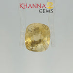 Load image into Gallery viewer, 9.27/CT  Natural Yellow Sapphire With Govt Lab Certificate-127990