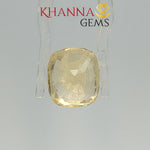 Load image into Gallery viewer, 9.27/CT  Natural Yellow Sapphire With Govt Lab Certificate-127990