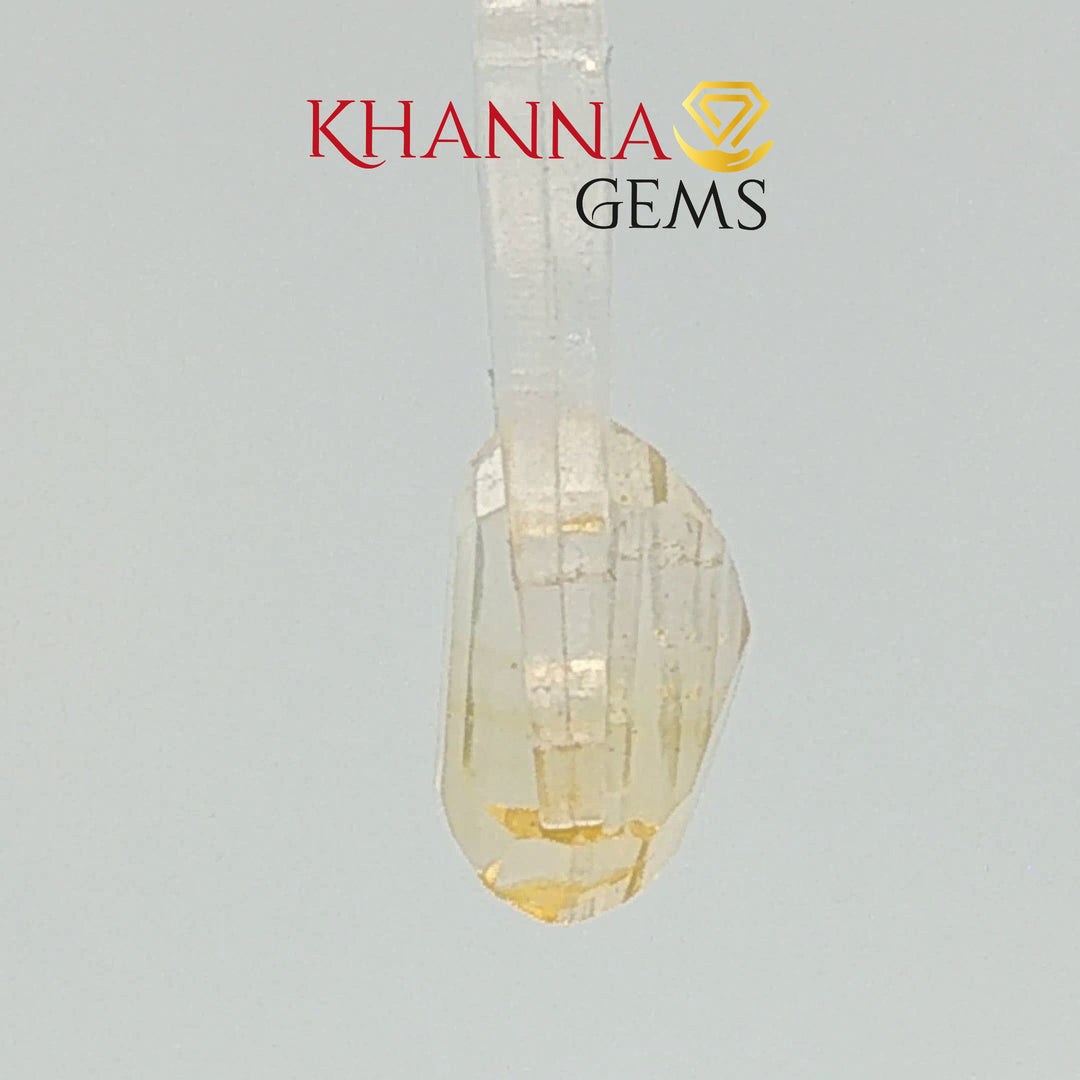 7.64/CT Natural Ceylonese Pukhraj with Govt Lab Certificate-78810