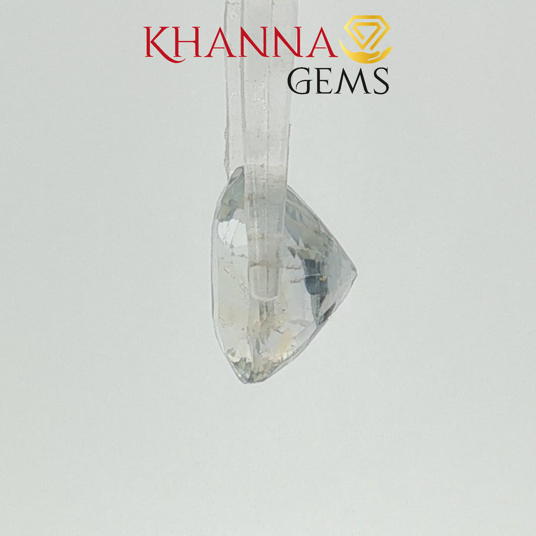 6.55/CT Natural Yellow Sapphire with Govt Lab Certificate- 128451
