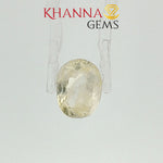 Load image into Gallery viewer, 4.95/CT  Natural Yellow Sapphire with Govt Lab Certificate-128550