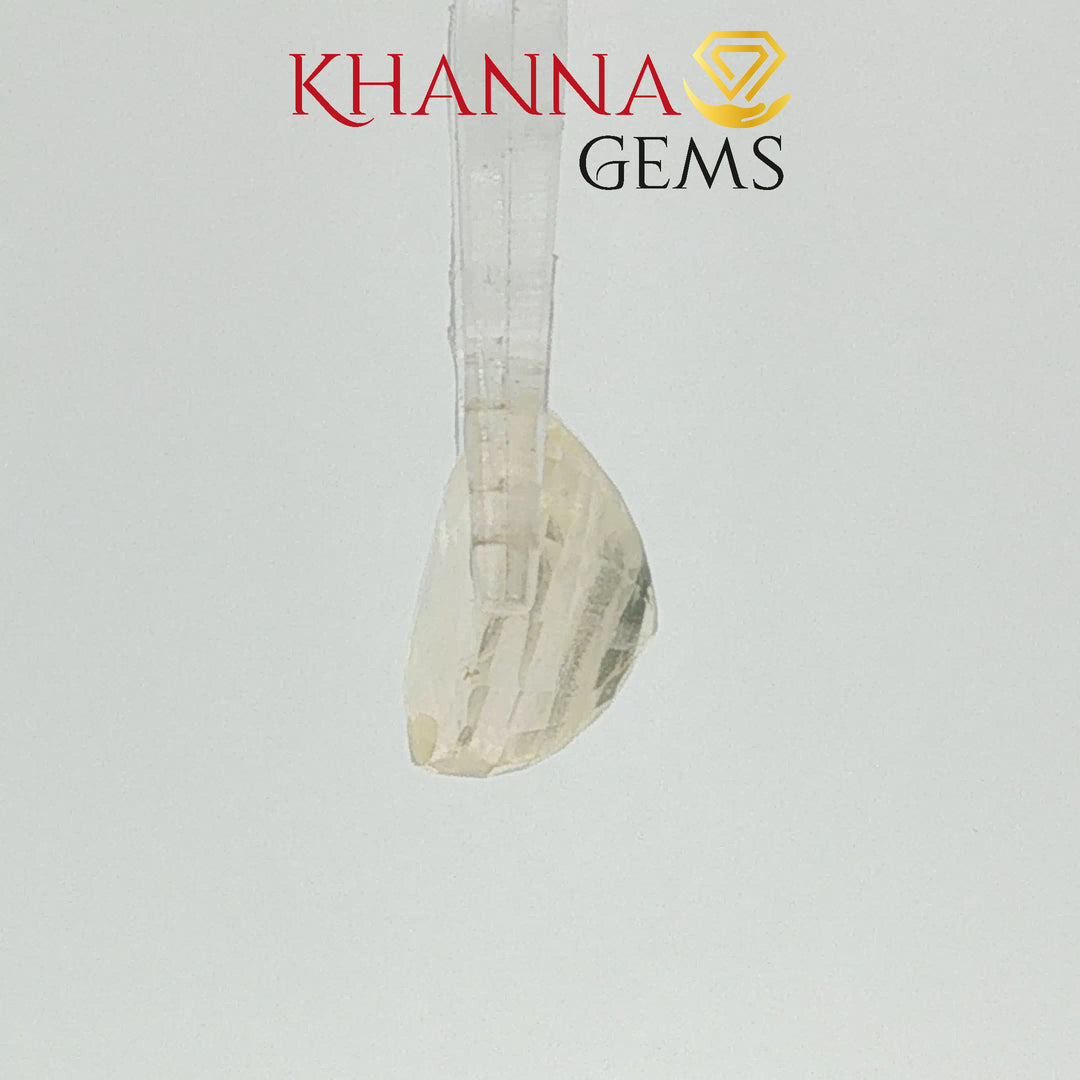 4.95/CT  Natural Yellow Sapphire with Govt Lab Certificate-128550