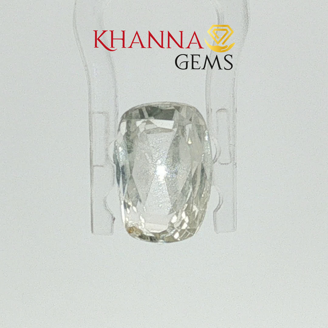 4.92/CT Natural Yellow Sapphire With Govt Lab Certificate-12927D53206