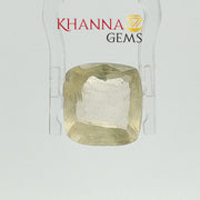 6.7/CT Natural Yellow Sapphire With Govt Lab Certificate-12927D53212