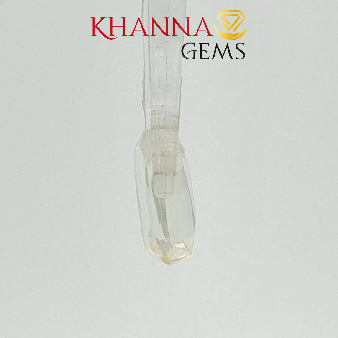 4.04/CT Natural Yellow Sapphire With Govt Lab Certificate-12927D53214