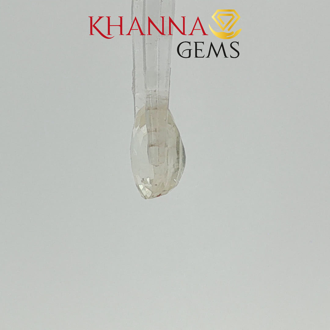3.65/CT Natural Yellow Sapphire With Govt Lab Certificate-12927D53215