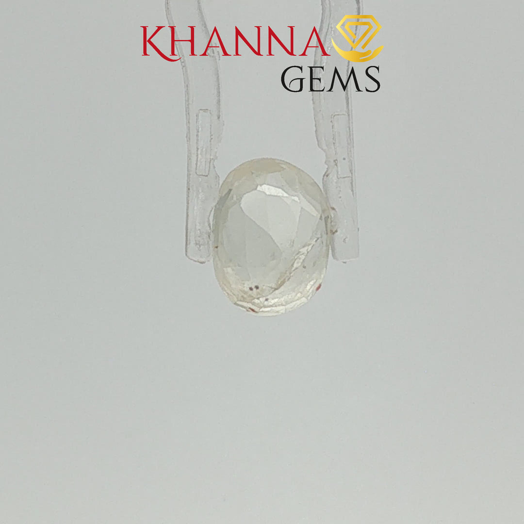 3.65/CT Natural Yellow Sapphire With Govt Lab Certificate-12927D53215