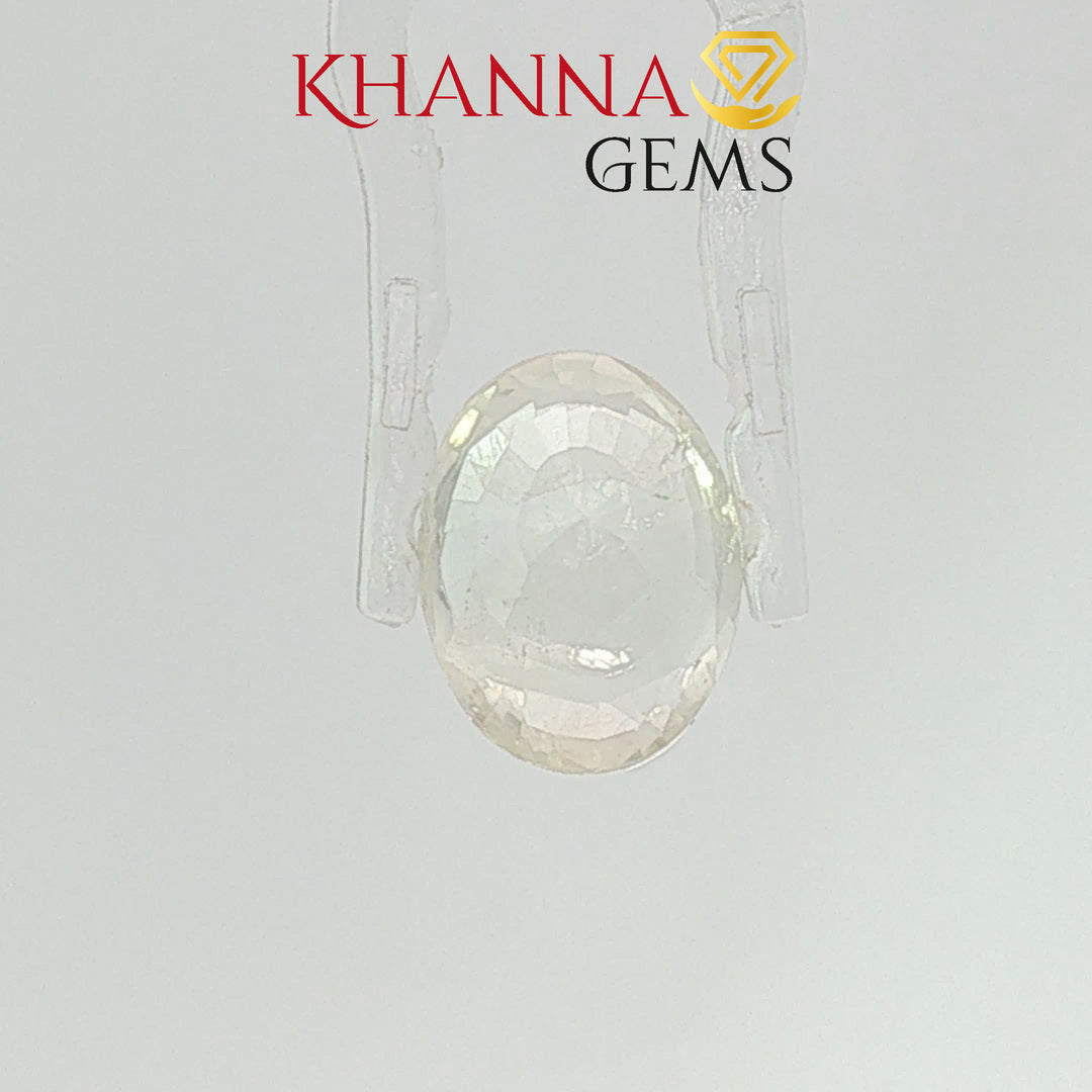4.93/CT Natural Yellow Sapphire With Govt Lab Certificate-130836