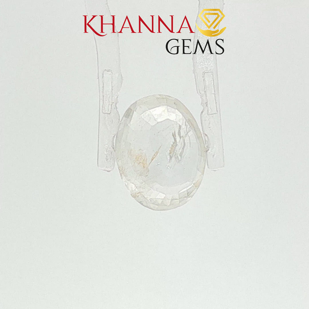 3.69/CT Natural Yellow Sapphire With Govt Lab Certificate-130844