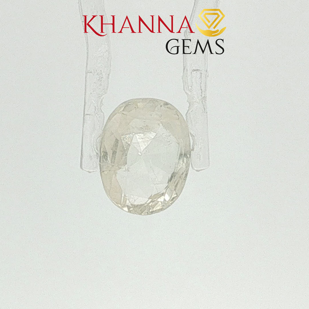 4.97/CT Natural Yellow Sapphire With Govt Lab Certificate-130846