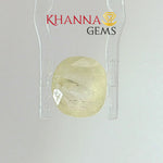 Load image into Gallery viewer, 2.95/CT Natural Yellow Sapphire With Govt Lab Certificate-13108D53949