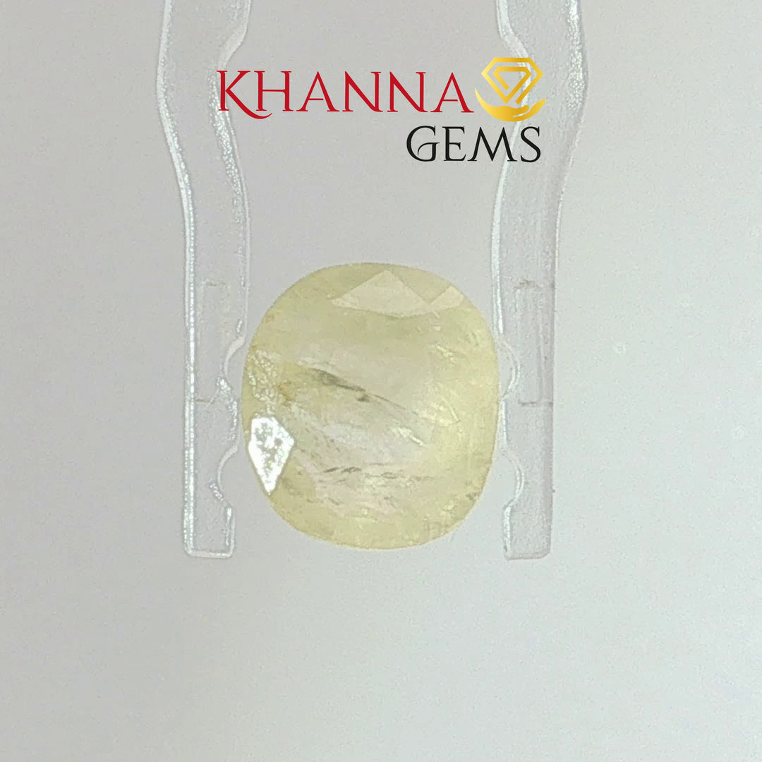 2.95/CT Natural Yellow Sapphire With Govt Lab Certificate-13108D53949