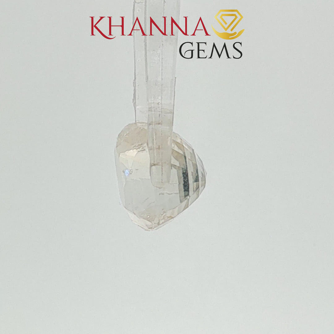 7.68/CT Natural Yellow Sapphire with Govt Lab Certificate-134140