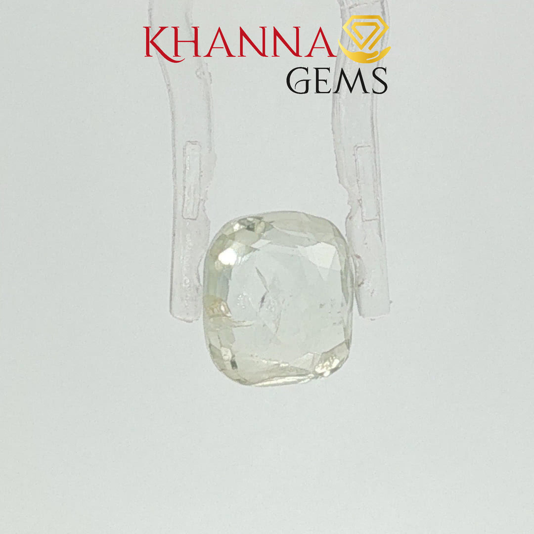 3.61/CT Natural Ceylonese Pukhraj with Govt Lab Certificate-YELSA9U