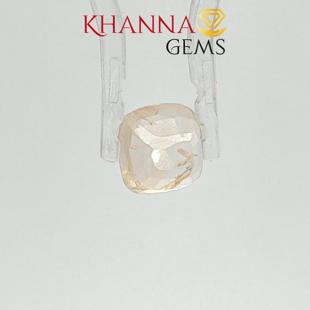 3.05/CT Natural Yellow Sapphire with Govt Lab Certificate-1530D3616