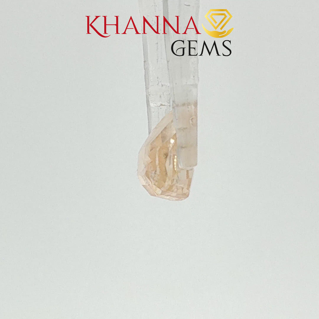 3.05/CT Natural Yellow Sapphire with Govt Lab Certificate-1530D3616