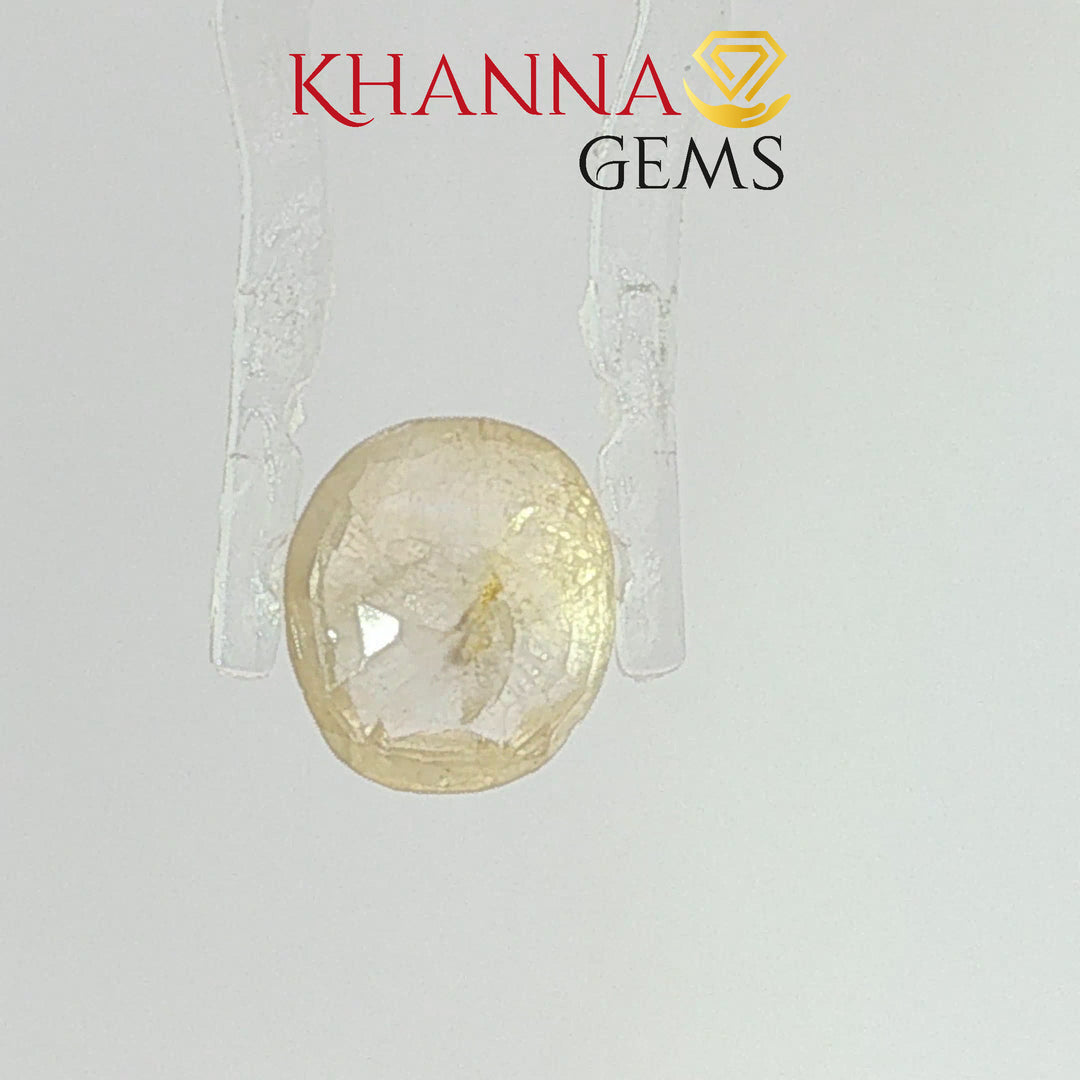 2.96/CT Natural Yellow Sapphire with Govt Lab Certificate-2305D6680