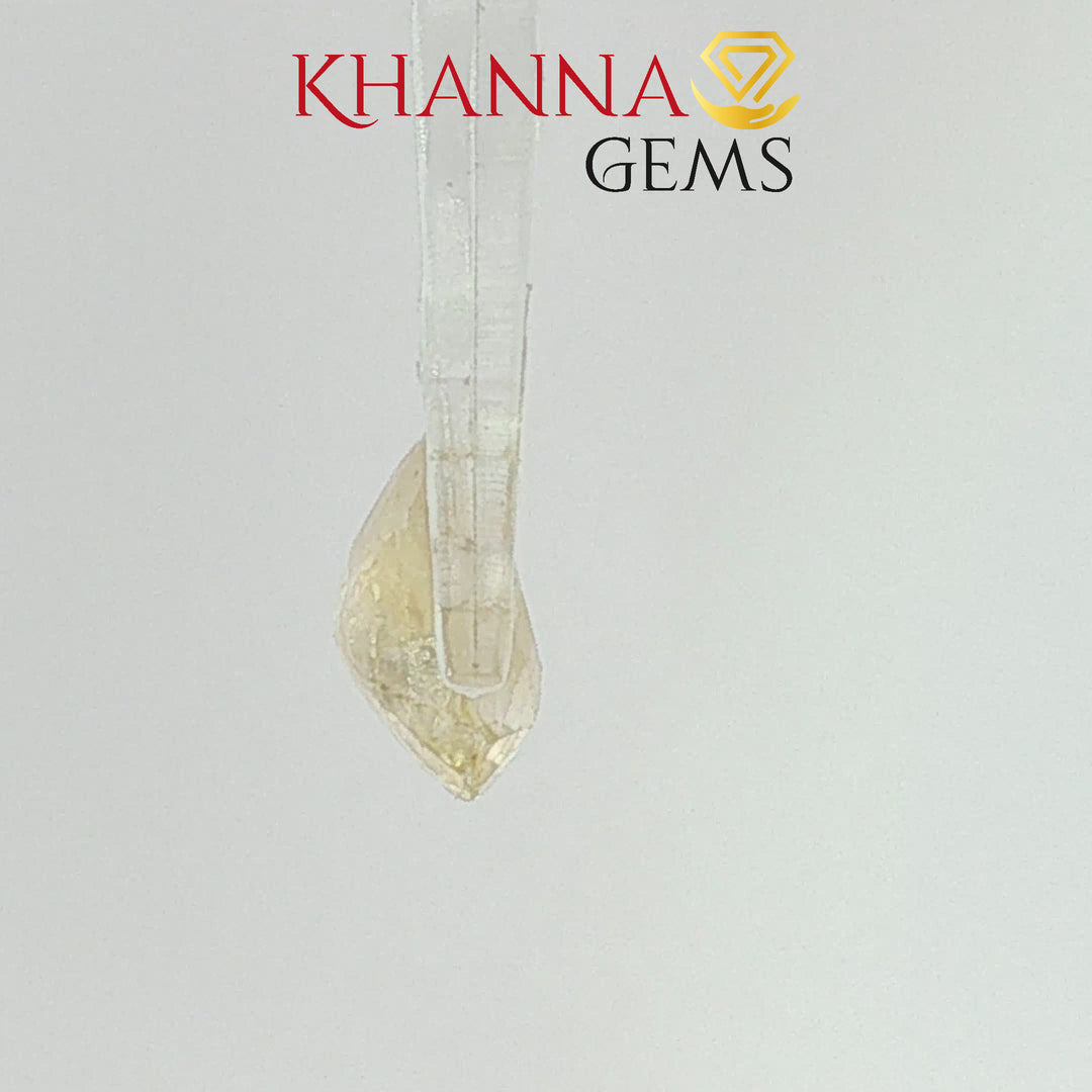 2.96/CT Natural Yellow Sapphire with Govt Lab Certificate-2305D6680