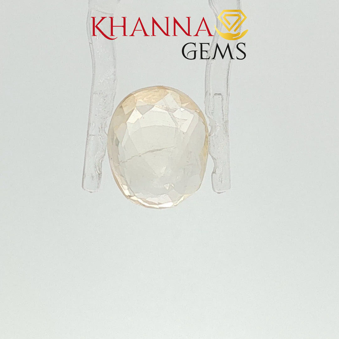 4.98/CT Natural Yellow Sapphire with Govt Lab Certificate-2361D7038