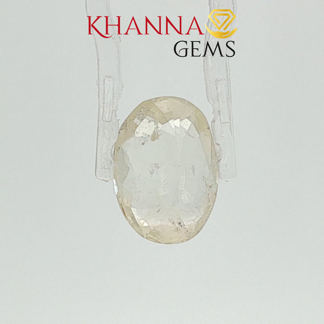 5.79/CT Natural Yellow Sapphire With Govt Lab Certificate-2396D7203