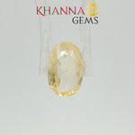 Load image into Gallery viewer, 3.14/CT Natural Yellow Sapphire with Govt Lab Certificate-2396D7205