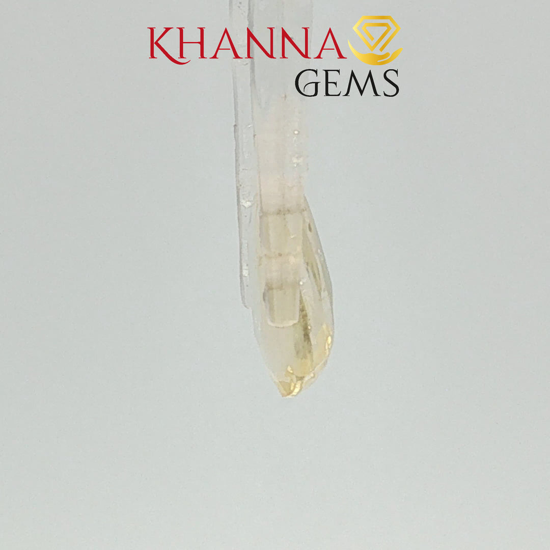 3.14/CT Natural Yellow Sapphire with Govt Lab Certificate-2396D7205