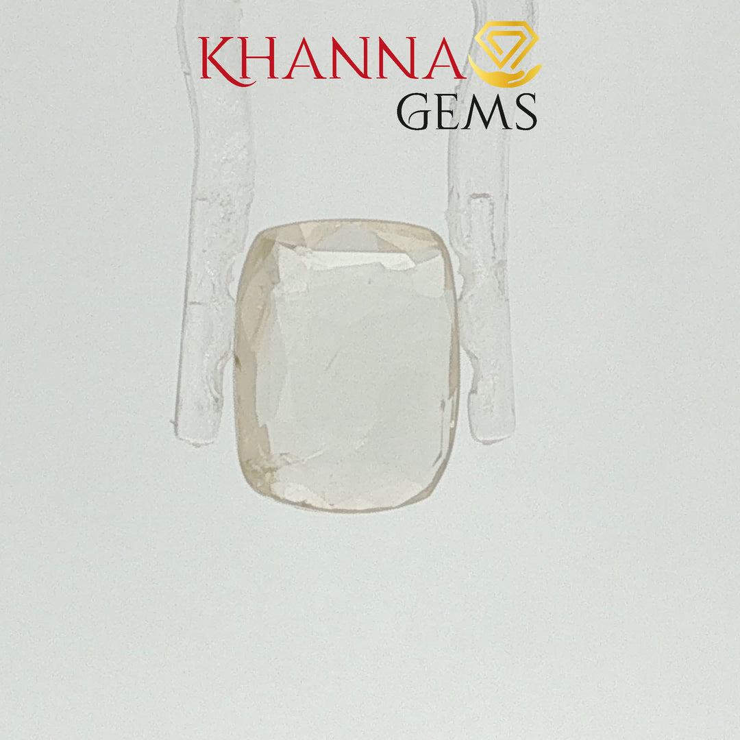 3.91/CT Natural Yellow Sapphire with Govt Lab Certificate-3271D11260