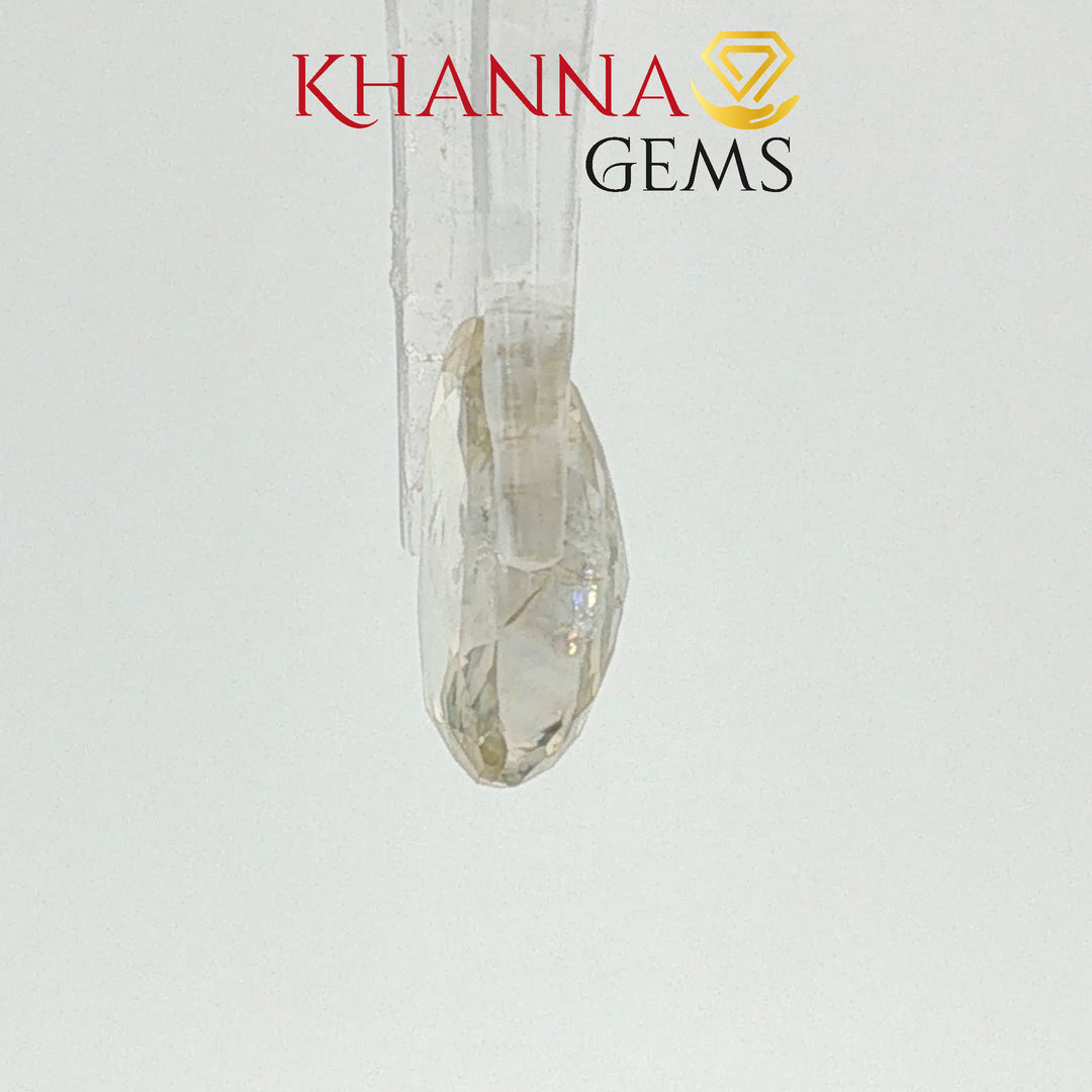 5.84/CT Natural Yellow Sapphire with Govt Lab Certificate-4005D14377