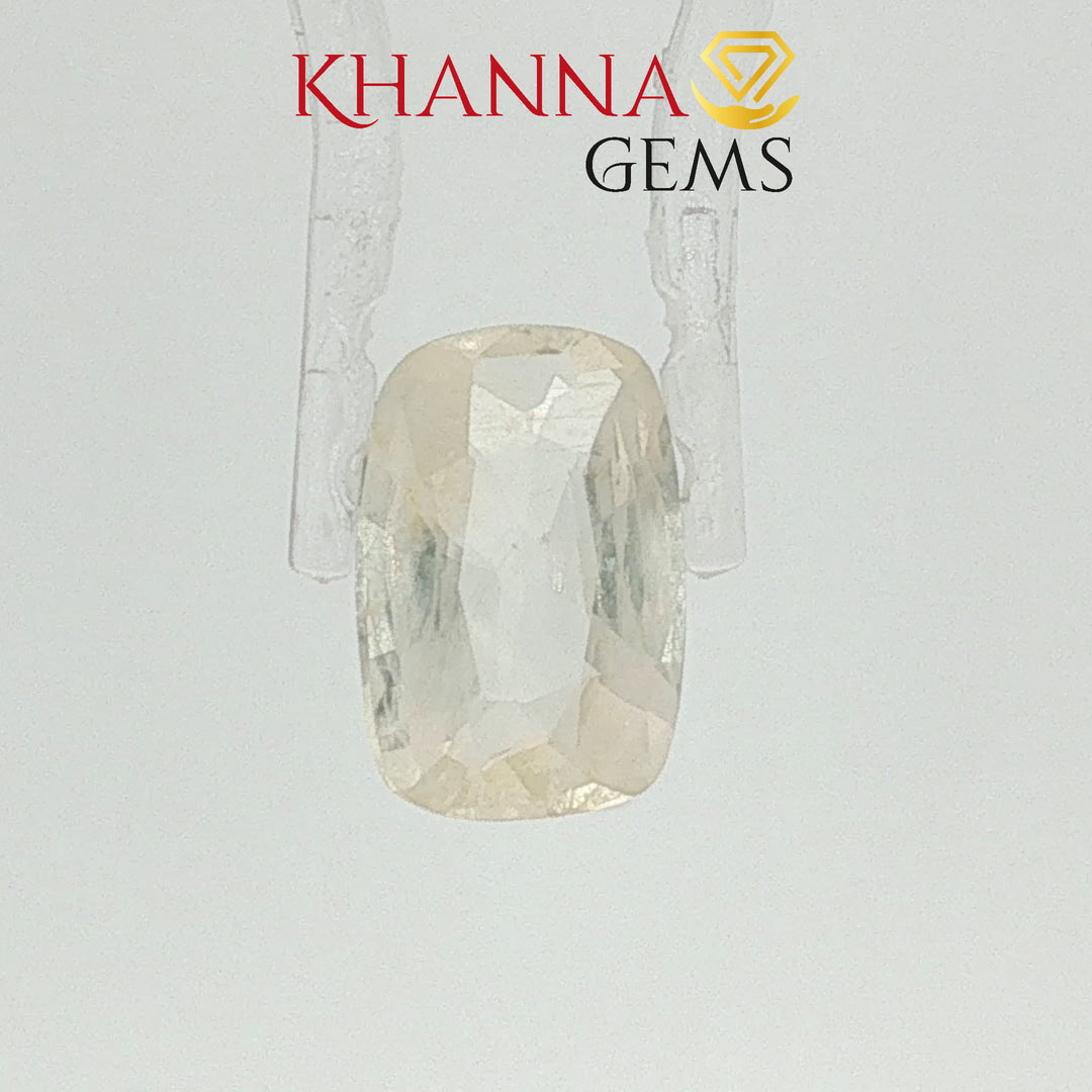 4.00/CT Natural Yellow Sapphire with Govt Lab Certificate-4005D14380