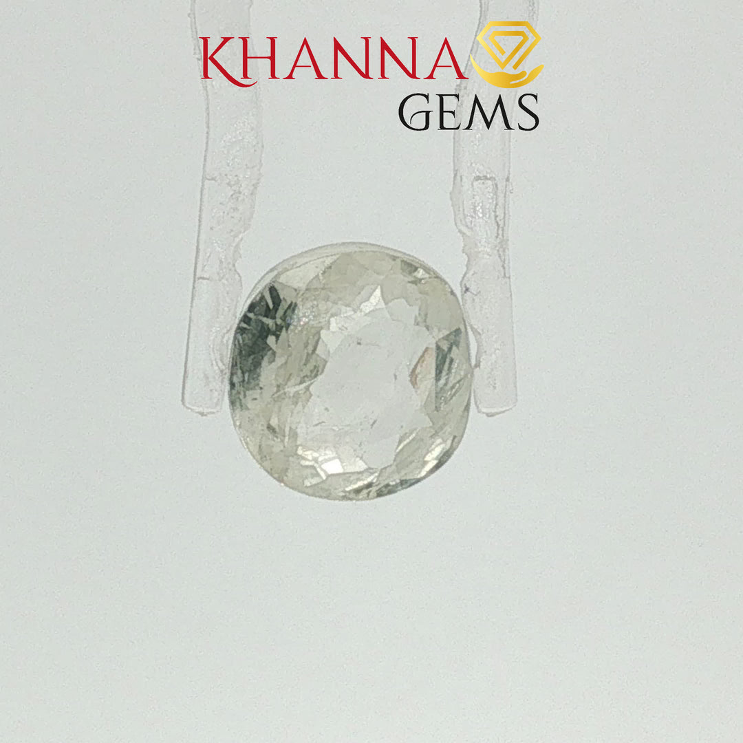 5.51/CT  Natural Yellow Sapphire With Govt Lab Certificate-4330D15855