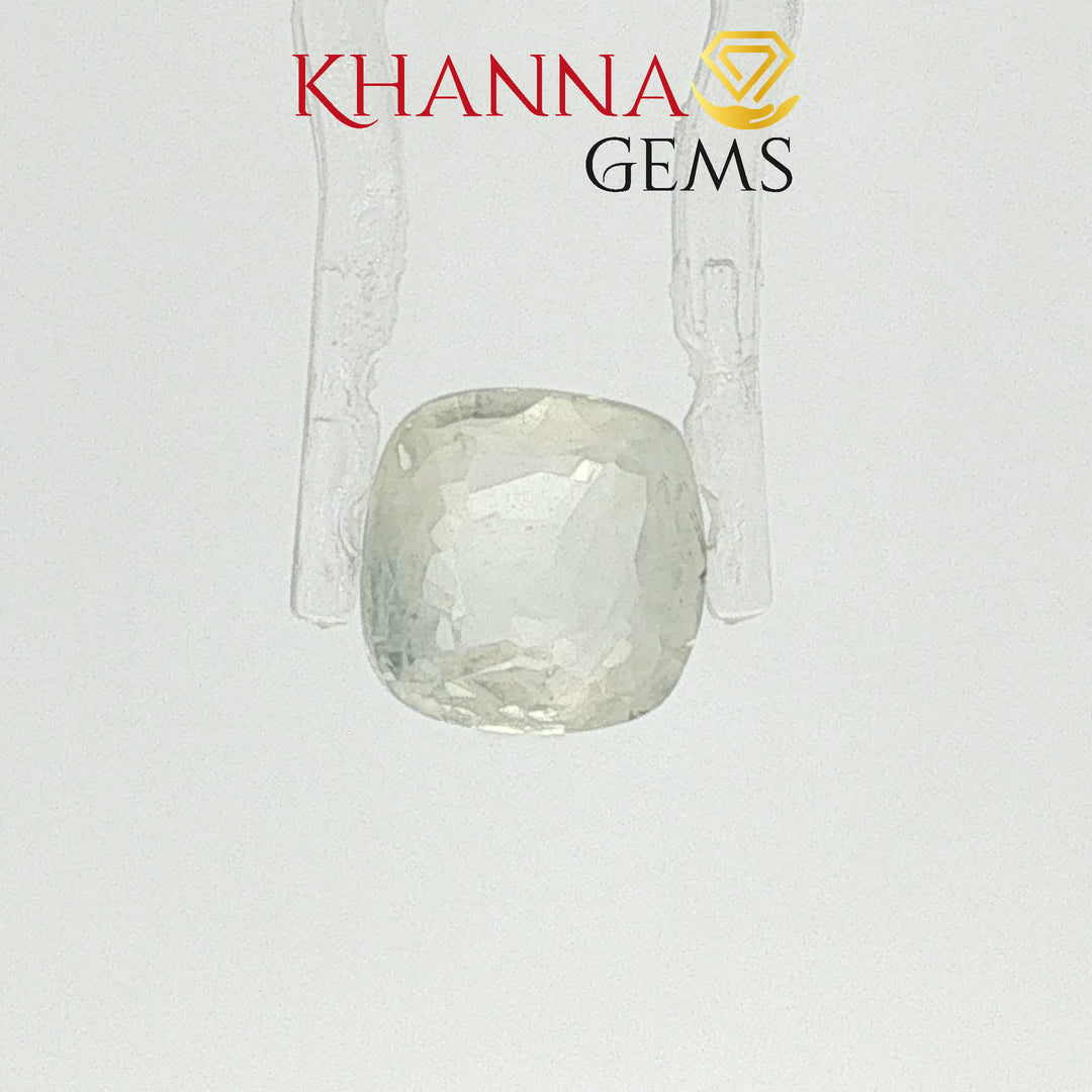 4.01/CT  Natural Yellow Sapphire with Govt Lab Certificate-5571D21227