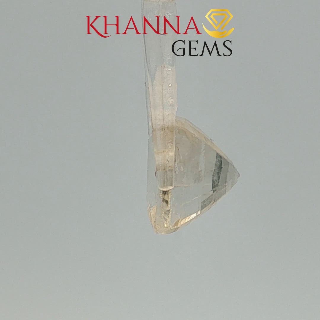 7.57/CT Natural Yellow Sapphire with Govt Lab Certificate-68612