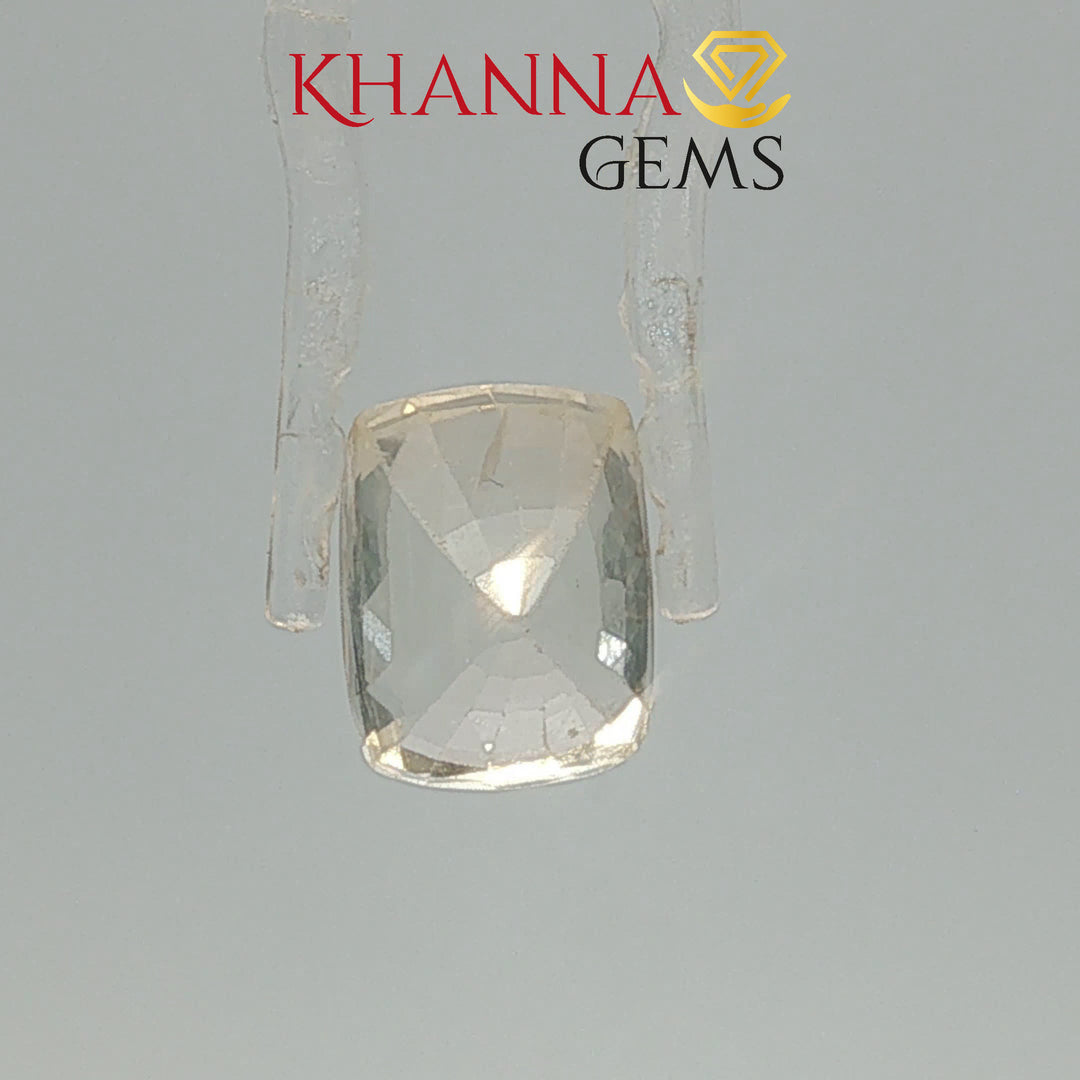 7.57/CT Natural Yellow Sapphire with Govt Lab Certificate-68612