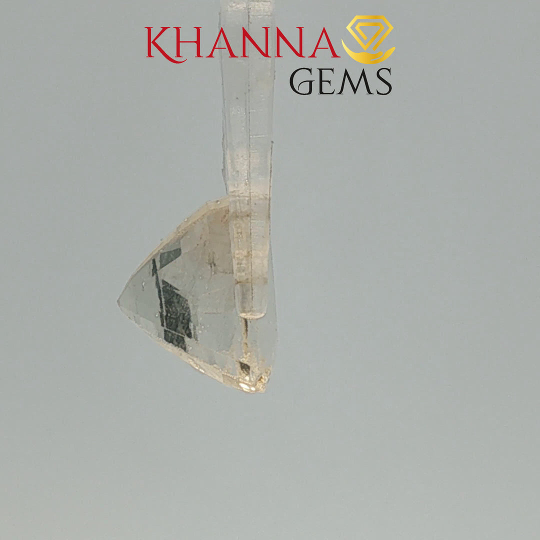 7.57/CT Natural Yellow Sapphire with Govt Lab Certificate-68612