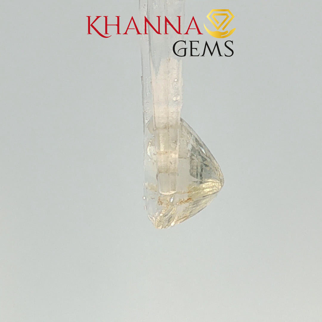 4.54/CT Natural yellow sapphire with Govt Lab Certificate-68771
