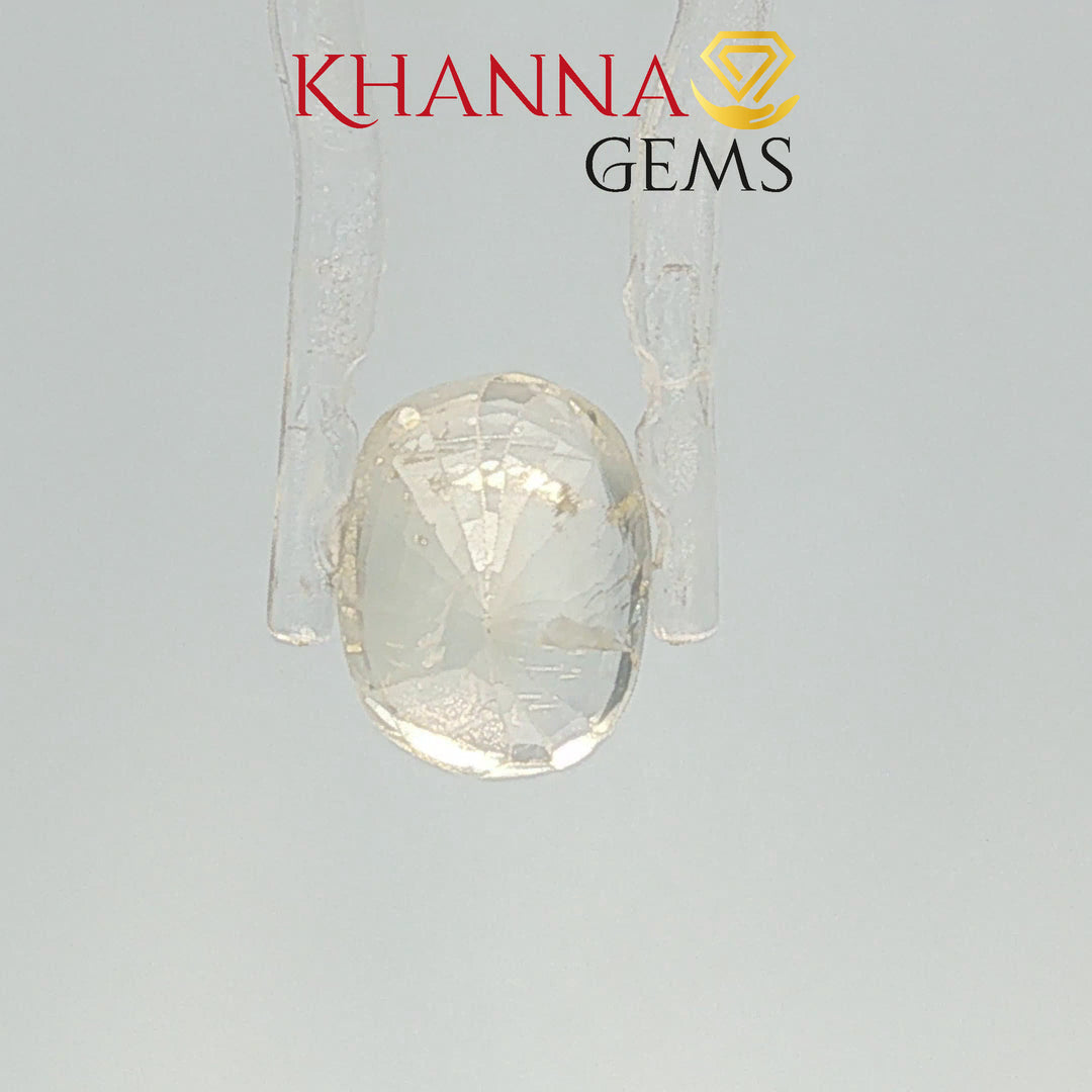 4.54/CT Natural yellow sapphire with Govt Lab Certificate-68771