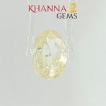 Load image into Gallery viewer, 7.21/CT  Natural Yellow Sapphire with Govt Lab Certificate-6897D26848
