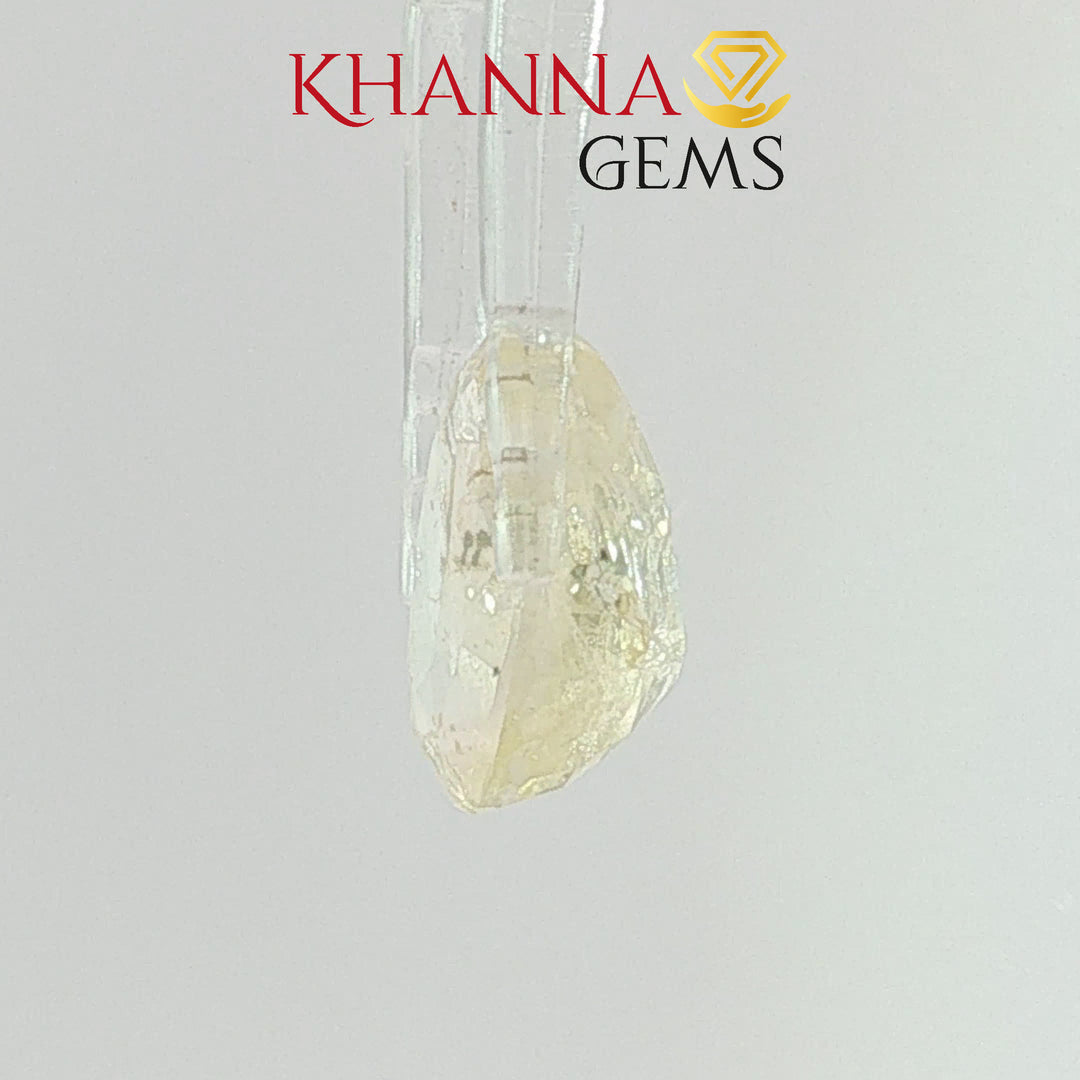 7.21/CT  Natural Yellow Sapphire with Govt Lab Certificate-6897D26848