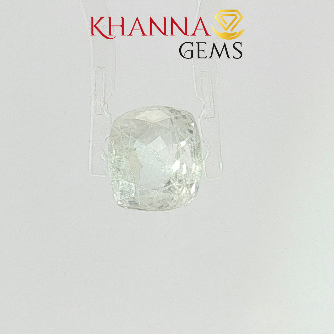 3.63/CT Natural Yellow Sapphire with Govt Lab Certificate-