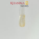 Load image into Gallery viewer, 3.95/CT  Natural Yellow Sapphire with Govt Lab Certificate-7332D28756