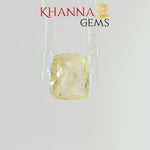 Load image into Gallery viewer, 2.85/CT Natural Yellow Sapphire with Govt Lab Certificate-78810