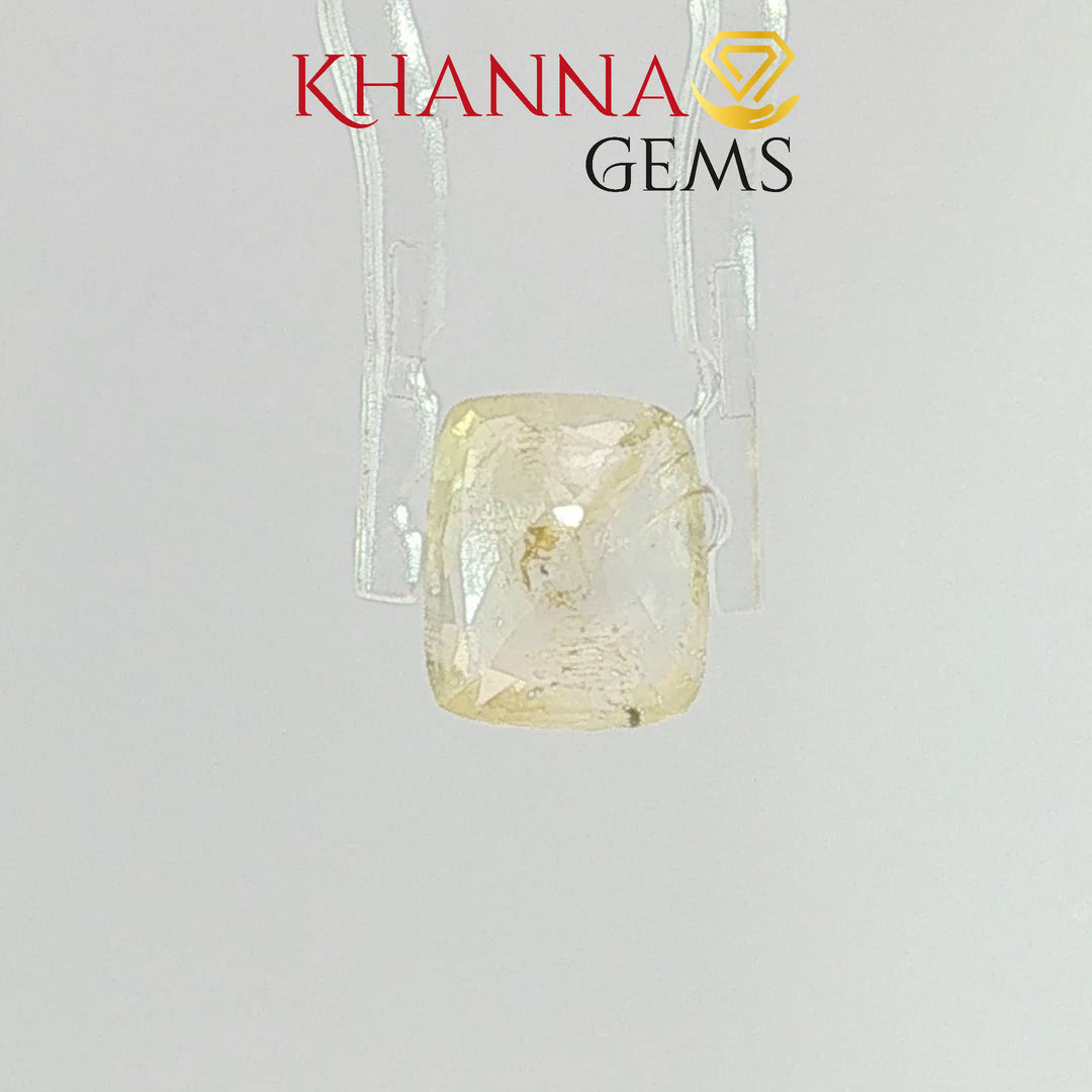 2.85/CT Natural Yellow Sapphire with Govt Lab Certificate-78810
